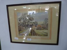 Framed Watercolour 