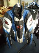 M-tech Leather Motorcycle Jacket Medium