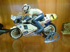Radio Controlled Racing Motorbike on Stand