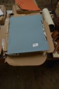 *Four Boxes of 25 Elba Folders (Blue)