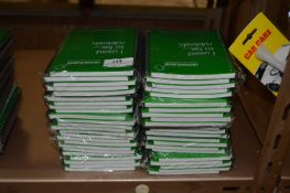 *Ten Packs of Five Recycled A6 Notebooks