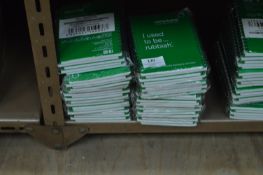 *Ten Packs of Five Recycled A6 Notebooks