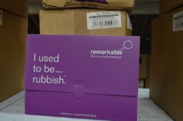 *Two Boxes Containing 10 Recycled A4 Document Wall