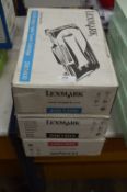 *Three Lexmark C510 Toner Cartridges
