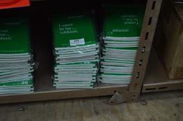 *Ten Packs of Five Recycled A6 Notebooks