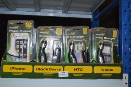 *Twenty Four In Car Mobile Telephone Chargers (Var