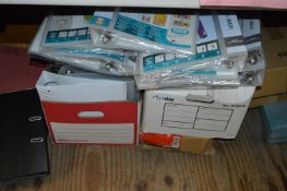 *Mixed Lot of Ring Folder, Lever Arch Folders, etc