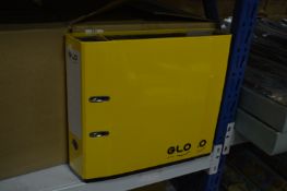 Four Packs of Three Glo A4 Lever Arch Folders (Lem