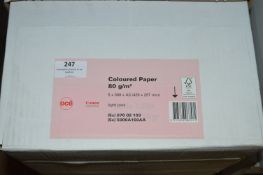 *Box Containing Five Reams of Canon A3 80gsm Copy