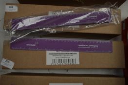 *Fifty Recycled Rulers (Purple)