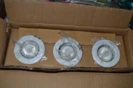 *Set of Three GU10 Eyeball Lights (White)