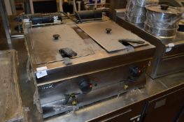 Lincat Electric Two Basket, Two Compartment Fryer