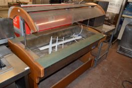 Afinox Stainless Steel and Hardwood Self Service S