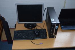 *Acer Desktop Computer with Windows 7 OS, Keyboard