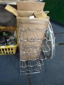 Chrome 15 Bottle Wine Rack