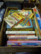 Box of Dandy & Beezer Annuals etc