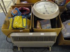 Two Boxes of Assorted Bric-a-Brac, Kitchenalia, Cl