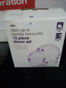 Wilko 12 Piece Dinner Set