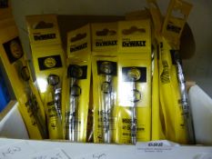 Eleven Dewalt 9.5mm and 12mm Drill Bits