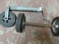 Jockey Wheel Sack Barrow Wheels