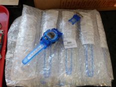 Large Quantity of Digital Wristwatches (Blue & Gre