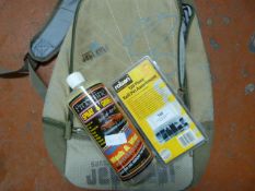 Car Spray & Shine Wax, Backpack etc.