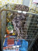 Cage Lot; Large Bag, Christmas Tree, Decorations,