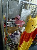 Cage Lot; Toy, Dolls, Shoes, Trainers, Board Games