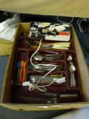 Cutlery, Stainless Steel Tea Set, Cookware, etc.