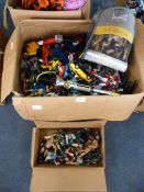 WWF Wrestlemania Action Figures and Smack Down Rin