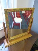 Floral Patterned Dressing Table Mirror