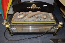 Two Bar Log Effect Electric Fire