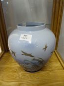 1930's Falcon Ware Vase with Flying Ducks Decorati