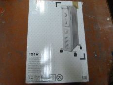 1500W Oil Filled Radiator