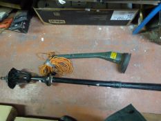 Black & Decker Strimmer and Ornamental Garden Lamp