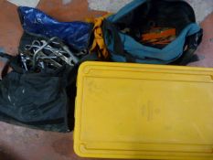 Two Tool Bag and Contents of Spanners, Sockets, Ha