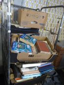 Cage Lot Containing a Large Quantity of Books