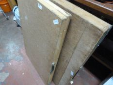 Two Wallpaper Paste Tables