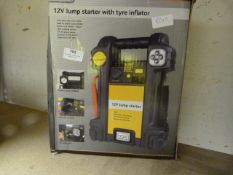 12V Jump Starter with Tyre Inflator