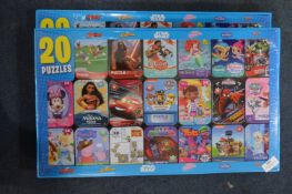 *Two Sets of Twenty Disney Puzzels