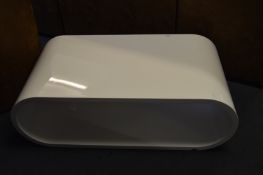 White Oval Coffee Table