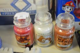 *Yankee Candle 3pk