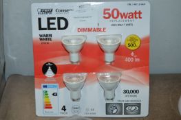 *Feit GU10 LED Lightbulbs 4pk