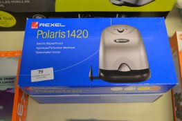 *Rexel Polaris Electric Stapler Punch