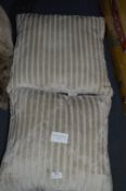 *Dobby Stripe Cushion 2pk