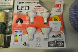 *Feit GU10 LED Light Bulbs 4pk