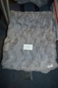*Faux Fur Reversible Throw
