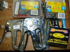 Three Arrow Staple Guns and Staples
