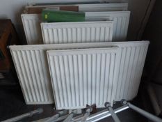 Three Double and Two Single Panel Domestic Radiato