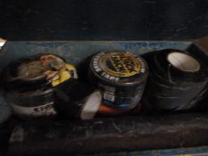 Plywood Storage Box Containing Assorted Flashing,